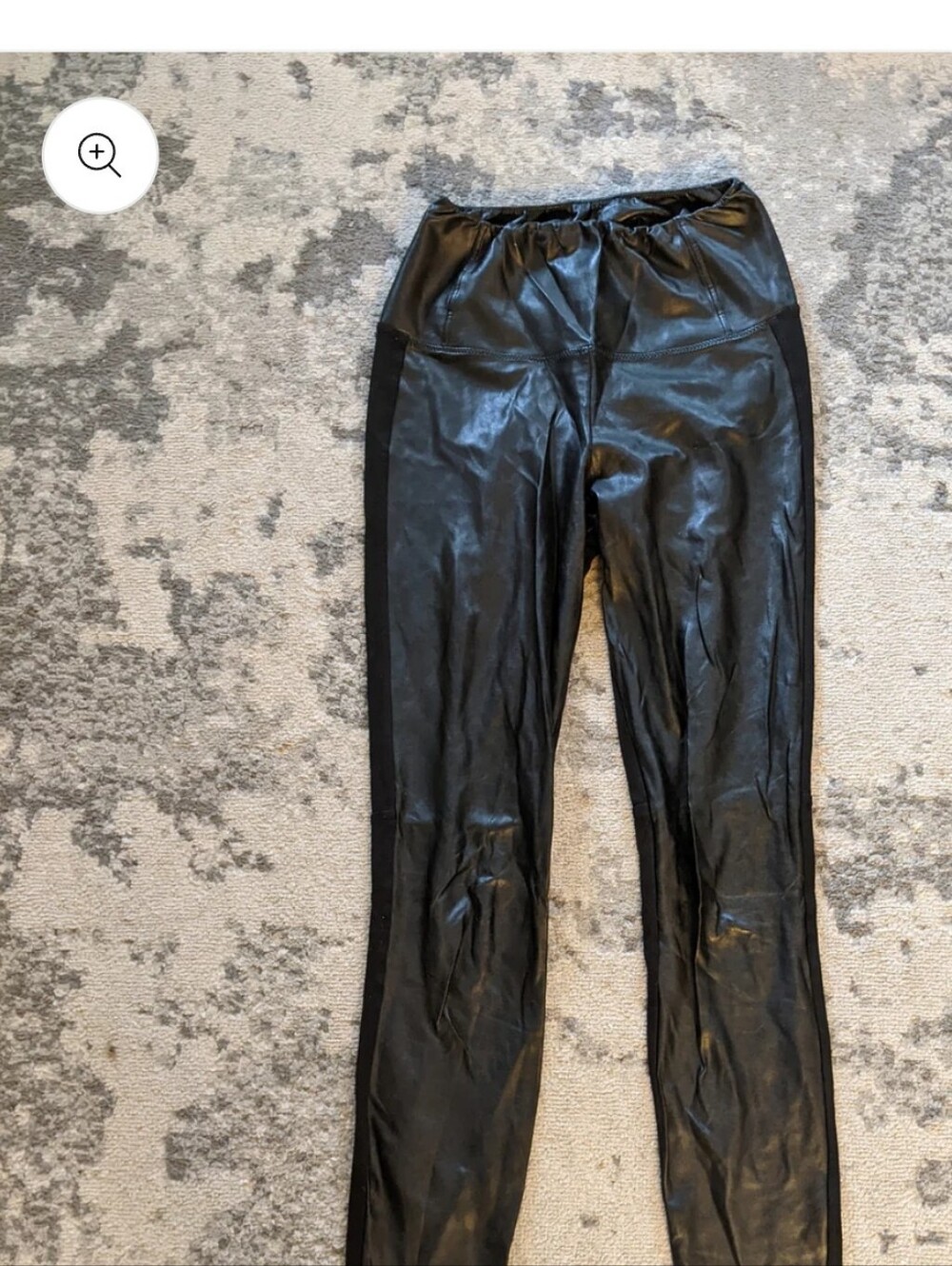 Wilfred Free leather panelled leggings sz XS - Picture 2 of 5